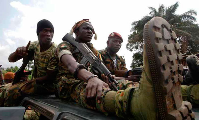 Motín militar en la segunda ciudad de Costa de Marfil