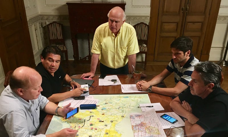 «Es una situación inédita que enfrentamos con todos los recursos disponibles», dijo Lifschitz