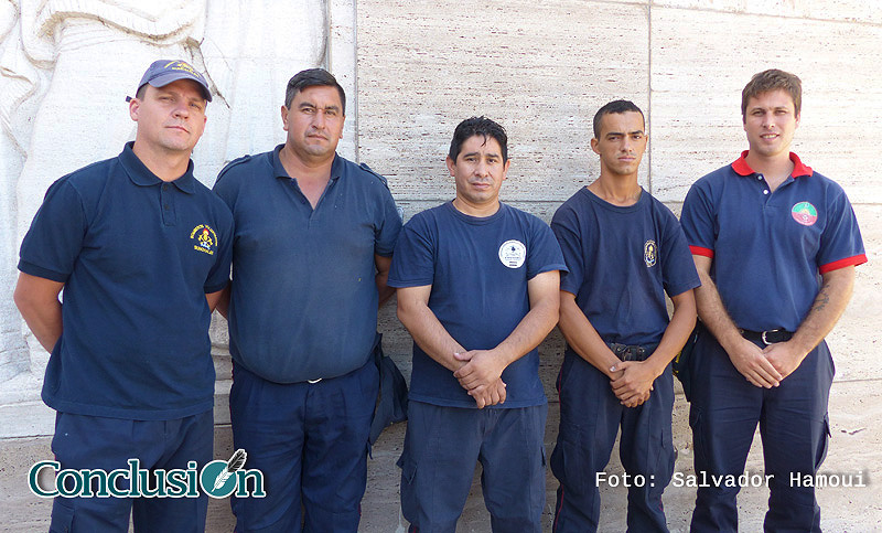 Rescatistas santafesinos viajan a Chile para ayudar en los incendios