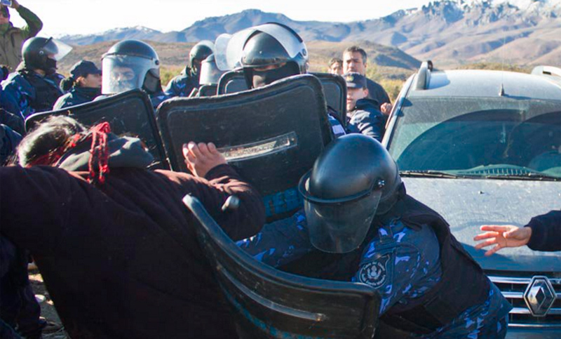 Represión a mapuches generó repudios: liberaron a 7 detenidos