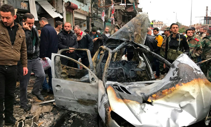 Al menos 14 muertos por un atentado con coche bomba en la provincia siria de Latakia