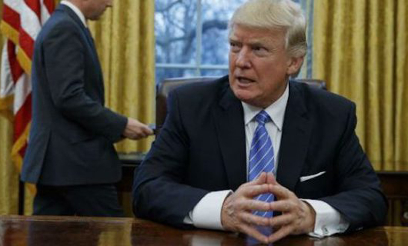 Según Donald Trump, la vacuna contra la gripe es una “estafa”
