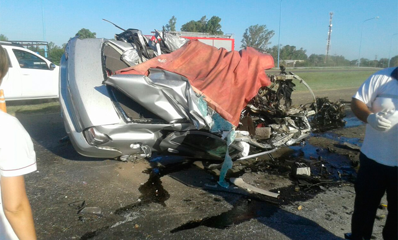 Un hombre perdió la vida tras un brutal accidente de tránsito