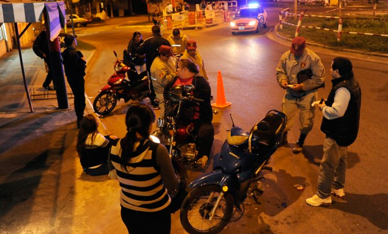 Unos 34 vehículos fueron remitidos al corralón por alcoholemia positiva