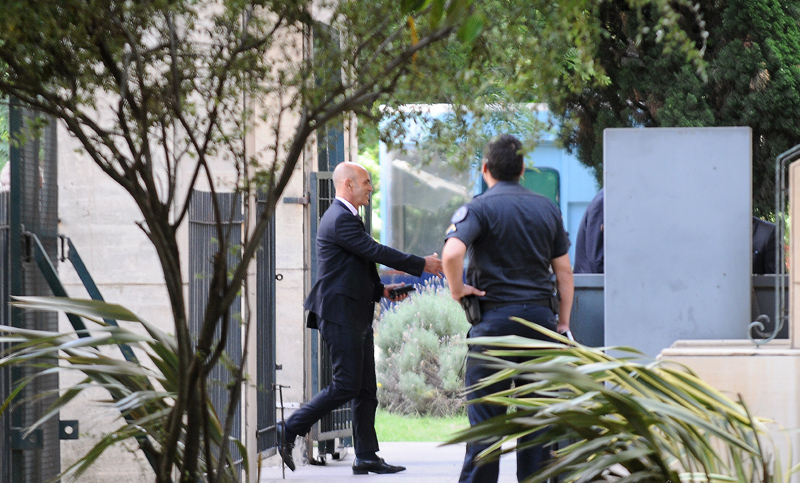 El jefe de la AFI se presentó en Comodoro Py pero no declaró