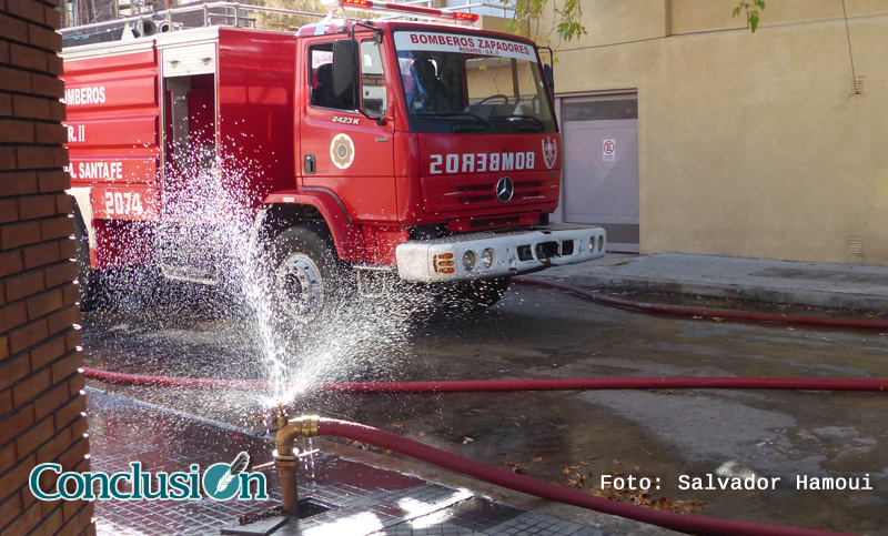 Se registraron dos incendios en distintos puntos de la ciudad
