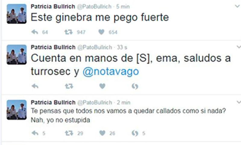 Hackearon cuenta de Twitter de Bullrich y subieron mensajes