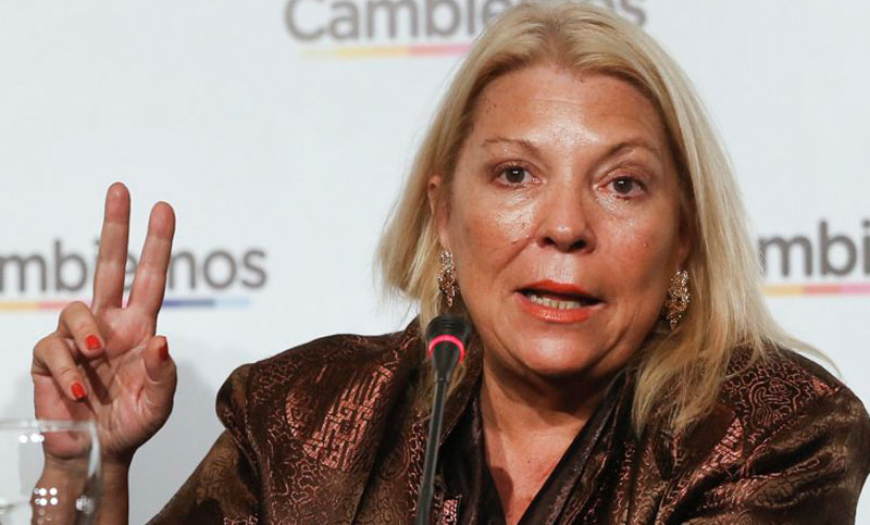 Carrió afirmó que tiene una «relación excelente con todo el gobierno»