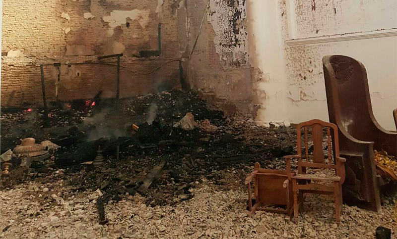 «El fuego fue controlado y no hubo que lamentar víctimas»