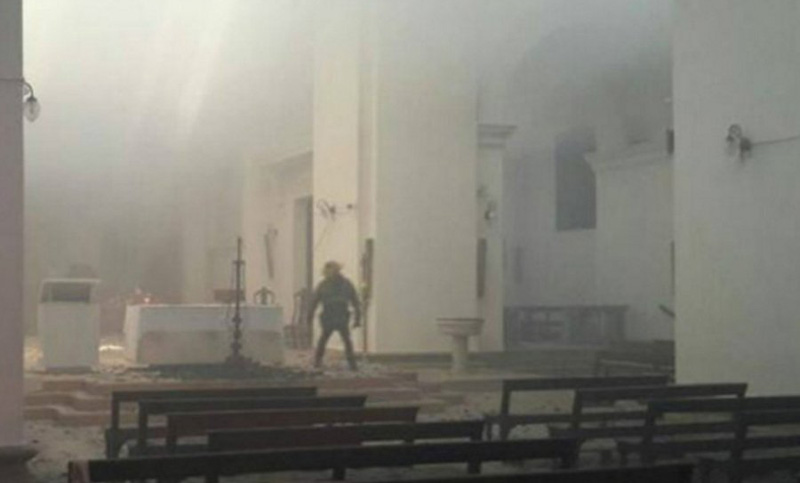 Investigan si el incendio de la Catedral de San Nicolás fue intencional
