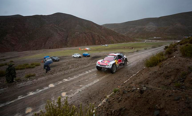 Por el mal clima, cancelan la sexta etapa del Dakar