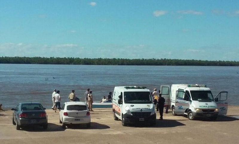 Continúa la búsqueda de los tres hombres desaparecidos en el río Paraná
