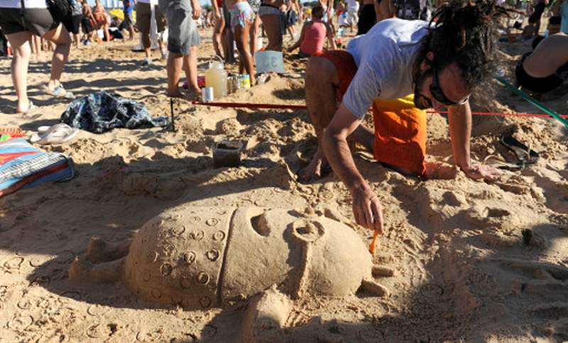 Hoy en La Florida vuelve el concurso Grandes Esculturas en la Arena
