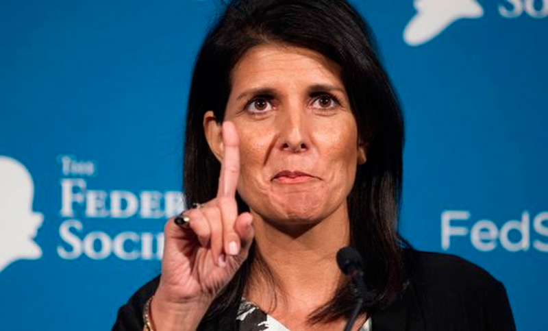Estados Unidos amenaza a los países que no lo apoyen en la ONU