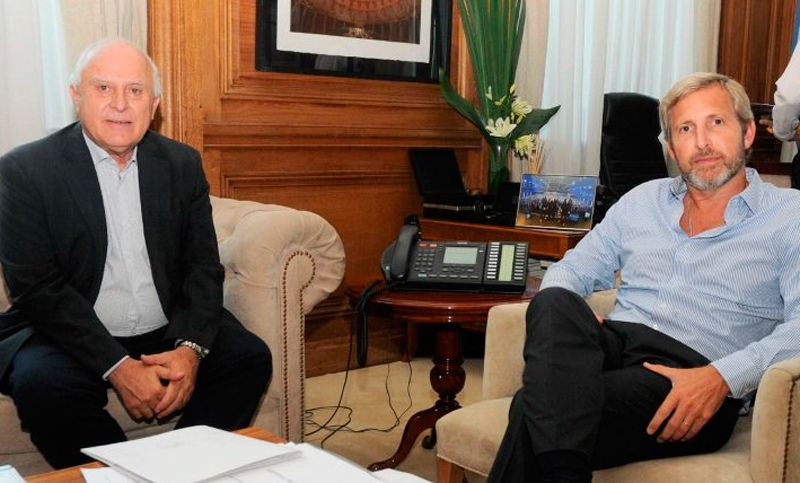 Lifschitz, Frigerio y el pedido de obras para la provincia
