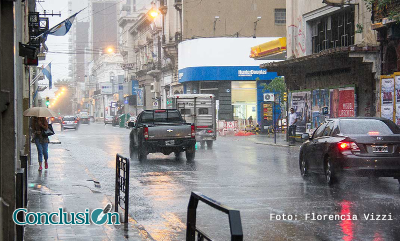 Otro día de alerta por lluvias y tormentas fuertes para el centro y sur de Santa Fe
