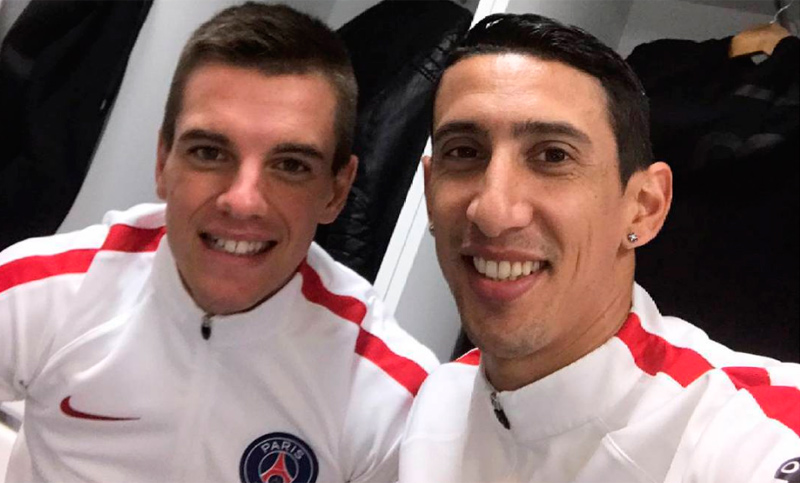 Una selfie canalla y el primer entrenamiento de Gio en PSG