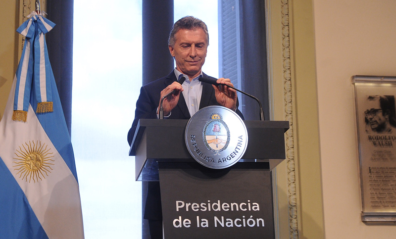 Mauricio Macri reiteró que el Estado no financiará el fútbol