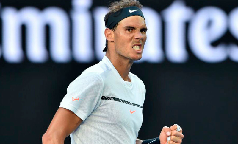 Nadal ganó y está en los octavos de final del Abierto de Australia