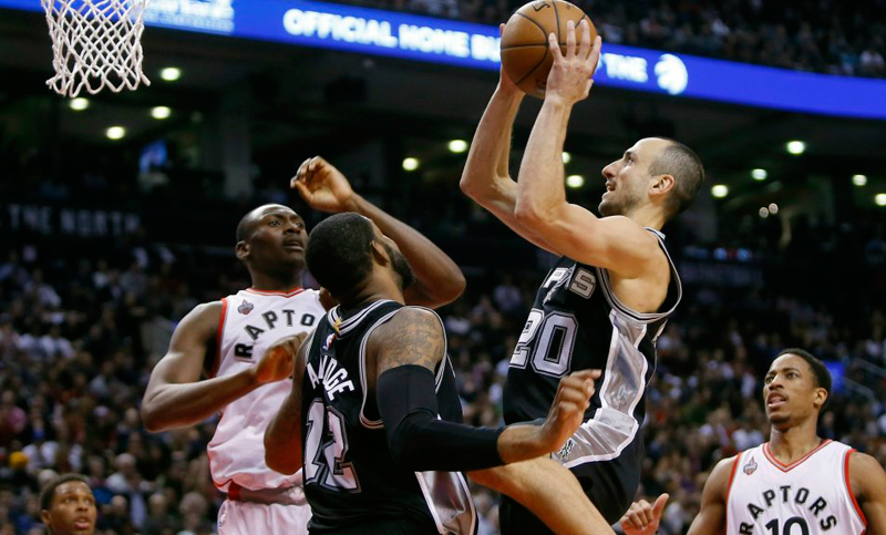 NBA: Ginóbili volvió tras la lesión y fue clave para los Spurs