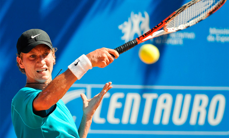 Olivo consiguió una victoria en su debut del ATP de India