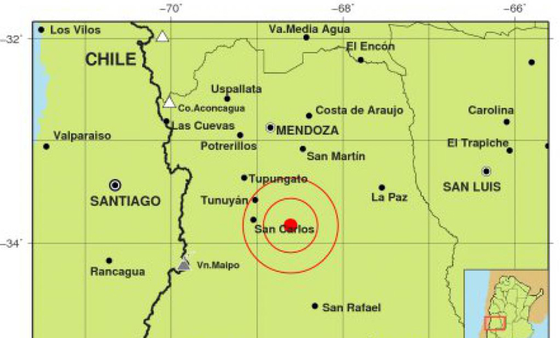 Nuevas réplicas del sismo hicieron temblar una vasta zona de Mendoza