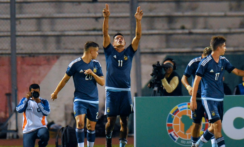 Sub 20: Argentina ganó, gustó y goleó frente a Bolivia