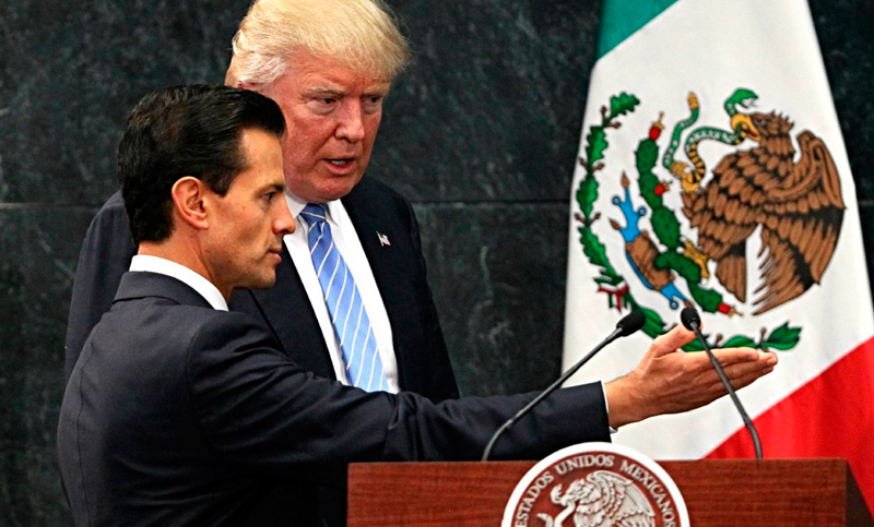 Enrique Peña Nieto suspendió la reunión prevista con Donald Trump