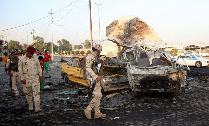 Al menos 10 personas murieron en un atentado suicida en Bagdad