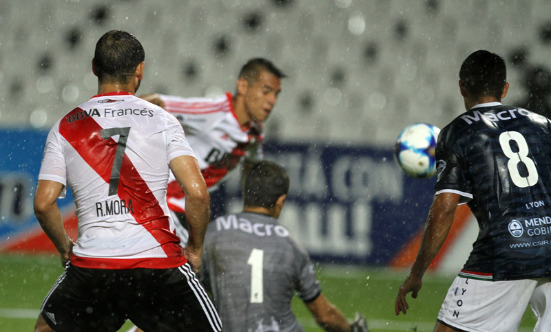 River ganó un amistoso en Mendoza por los penales