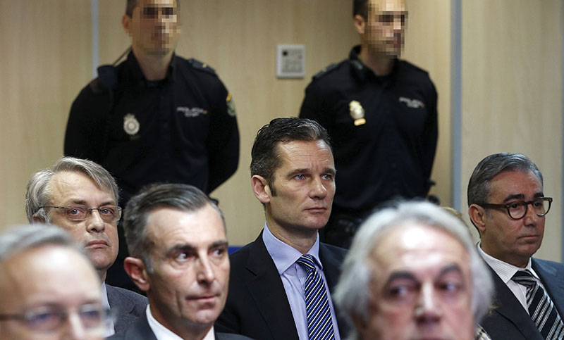 La infanta Cristina absuelta, Urdangarin condenado por caso de corrupción Nóos