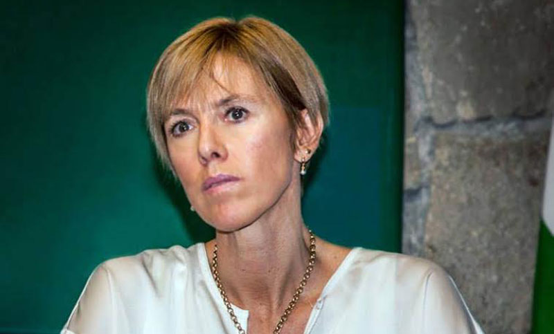 La senadora nacional García Larraburu dijo que «el ajuste continúa profundizándose»