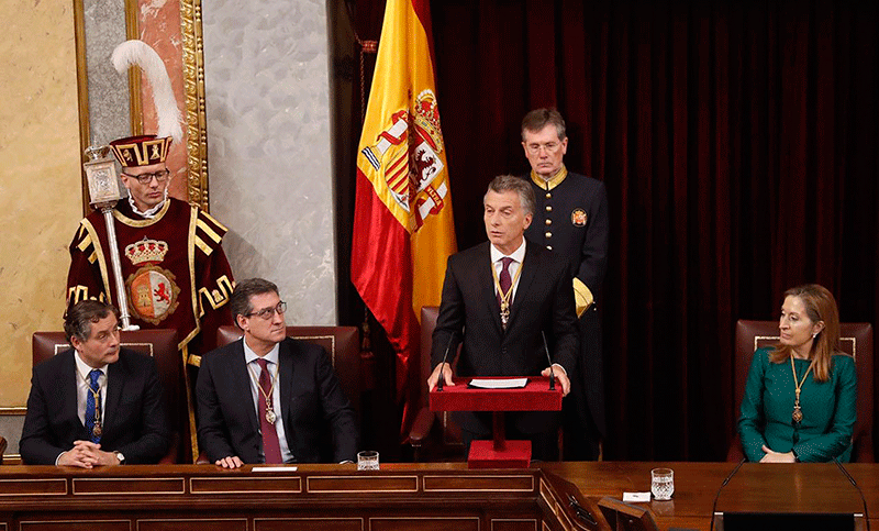 Macri en España: convocó a empresarios a «profundizar inversiones» en el país