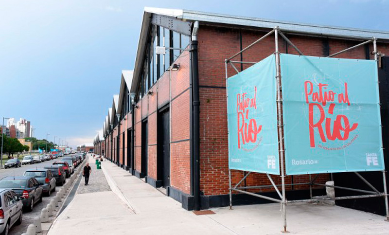 Luego de la suspensión, reabrió “Patio al Río” en los galpones