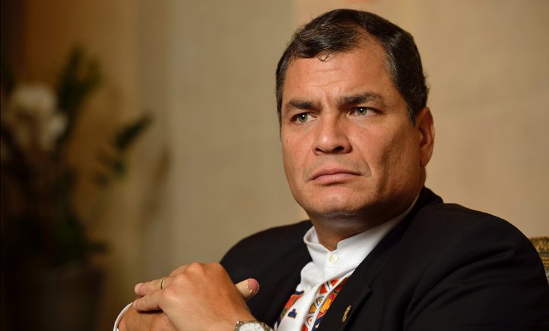 Correa acepta que habrá segunda vuelta en Ecuador