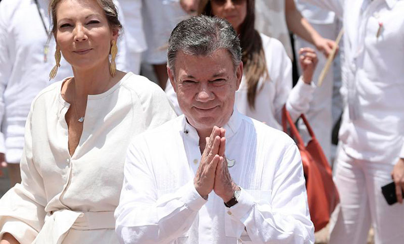 Santos propuso un pacto a la oposición para negociar con el ELN y ya tiene «gabinete posconflicto»