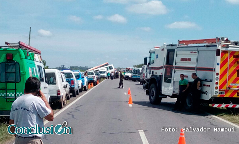 Están en «estado muy grave» tres heridos de la tragedia de la ruta 33
