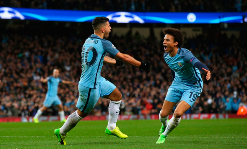 Champions League: con doblete de Agüero el City dio vuelta un partido de locos