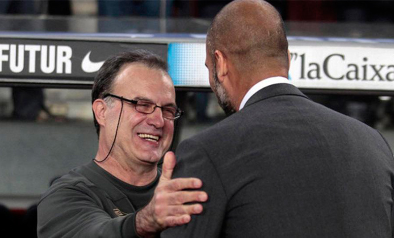 Guardiola, a los pies del Loco: “Es el mejor técnico del mundo”