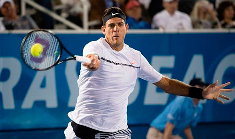 Delpo se presentó con una victoria sobre Anderson en Delray Beach