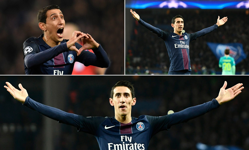 Di María renovó su contrato con el París Saint-Germain