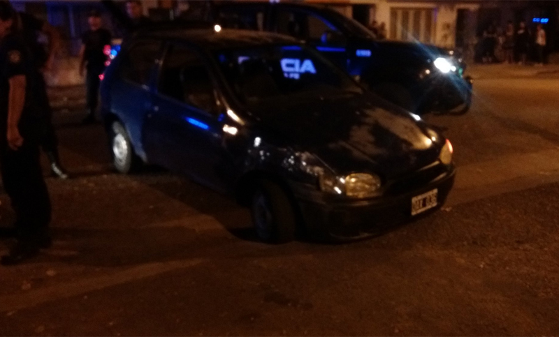 Menor al volante escapó de un control y fue detenido