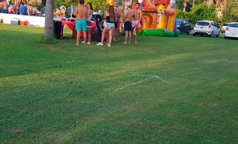Desalojaron una fiesta clandestina en barrio San Eduardo