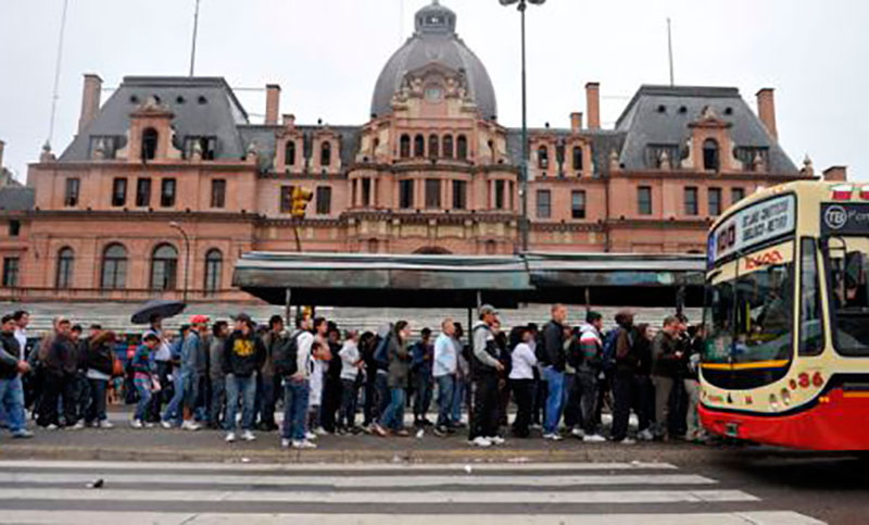 Crisis del transporte