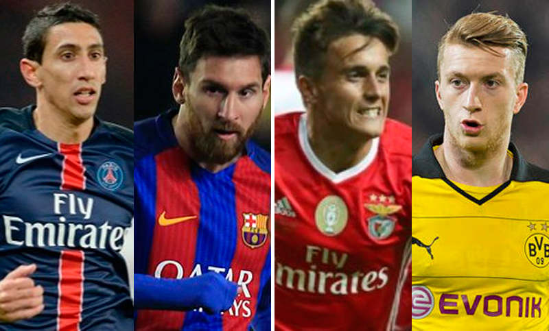 Barcelona-PSG y Benfica-Dortmund, los duelos de Champions