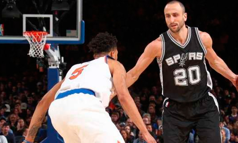 Ginóbili aportó poco en la victoria de Spurs sobre Pacers