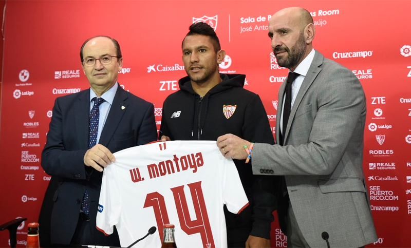 Montoya fue presentado en Sevilla: “Vengo a un grande”