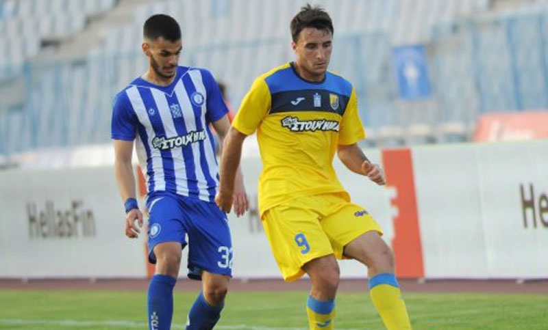 Fabián Muñoz, ex Newell’s, anotó en el fútbol de Grecia