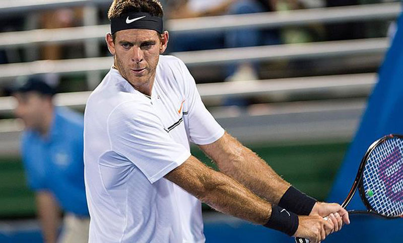 Del Potro a paso firme: superó a Querrey y esta en semis