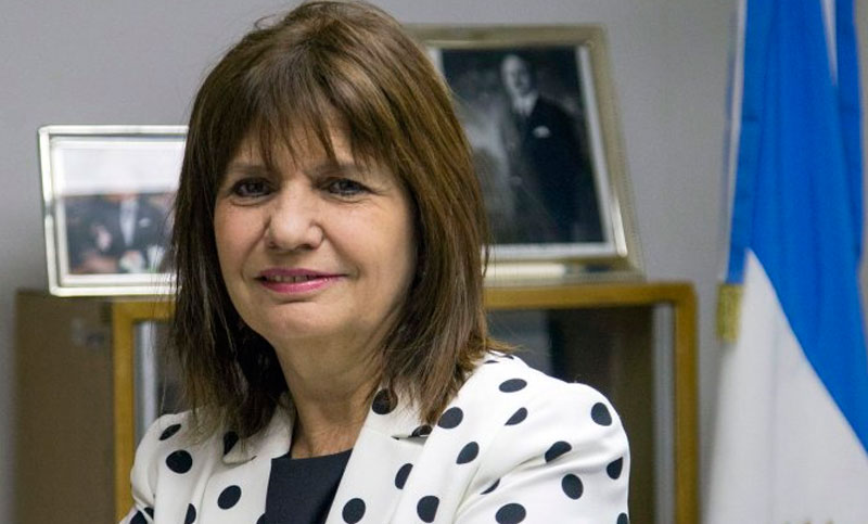 Patricia Bullrich aseguró que bajaron las estadísticas delictivas en todo el país